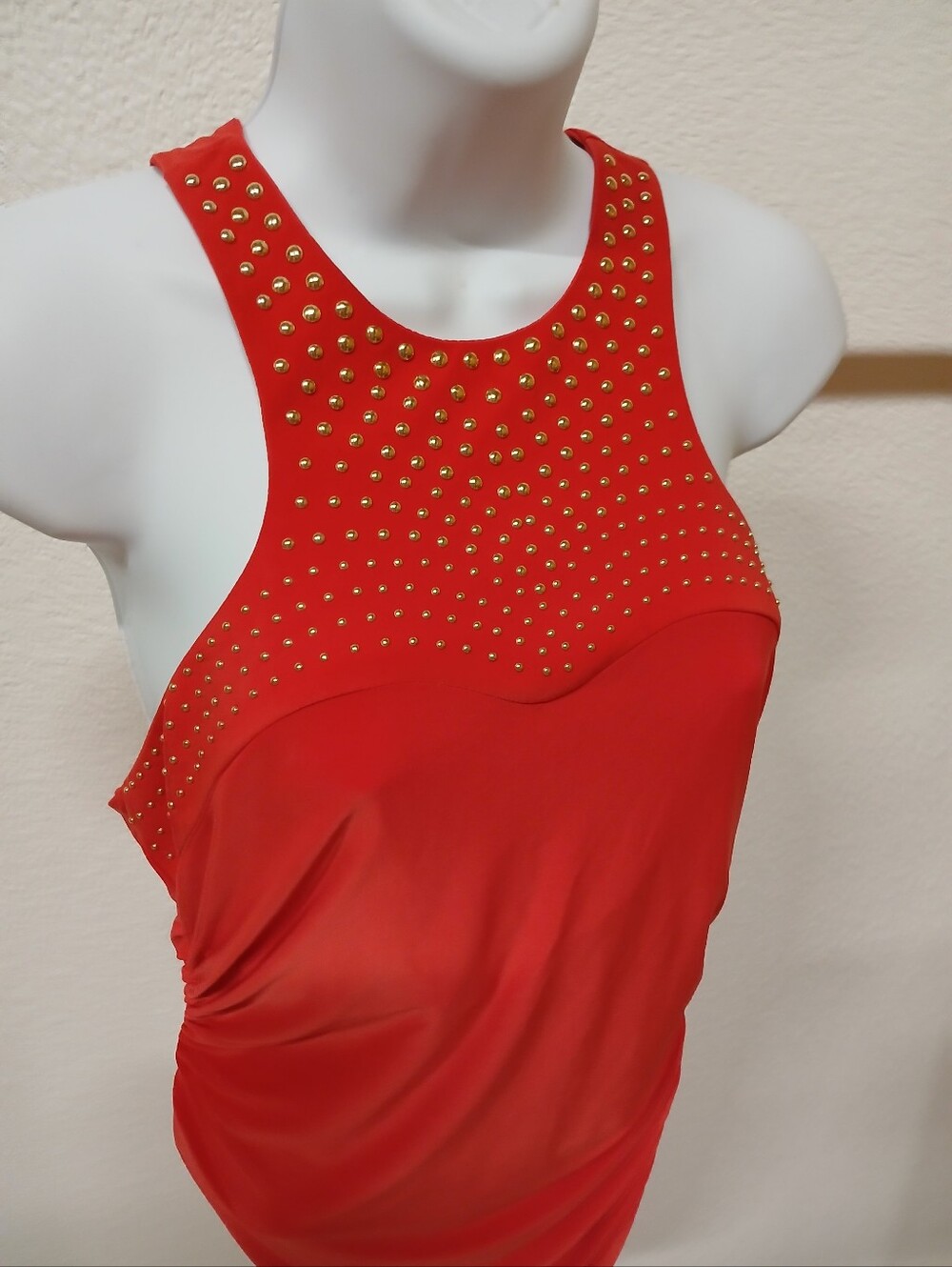 Cache Sleeveless Ruched Mini Dress - Picture 3 of 5